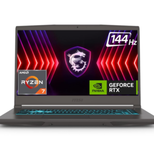 MSI Thin A15, AMD 7th Gen. Ryzen 7 7735HS, 40CM FHD 144Hz Gaming Laptop