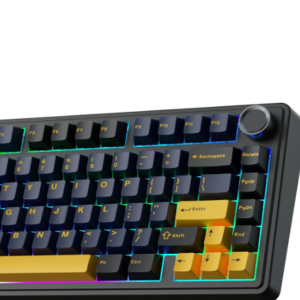 Aula F75 75% Wireless Mechanical Keyboard | Hot Swappable | Pre-lubed Linear Switches | RGB Backlit | 2.4GHz/Type-C/Bluetooth Gaming Keyboard